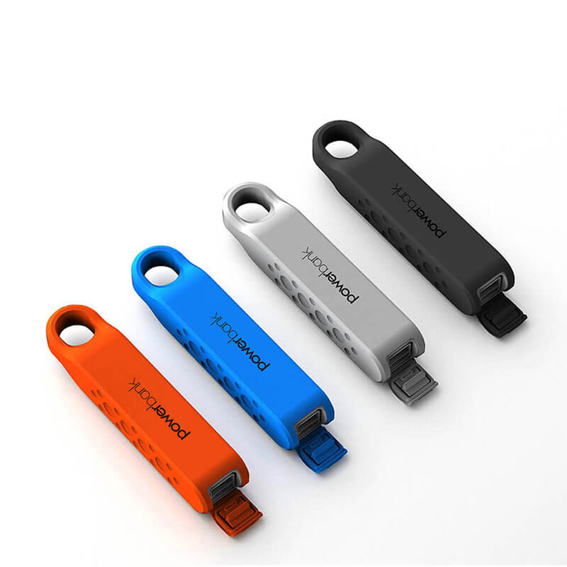 Ultra Compact vízálló Power Bank Mobil Charger Key Chain