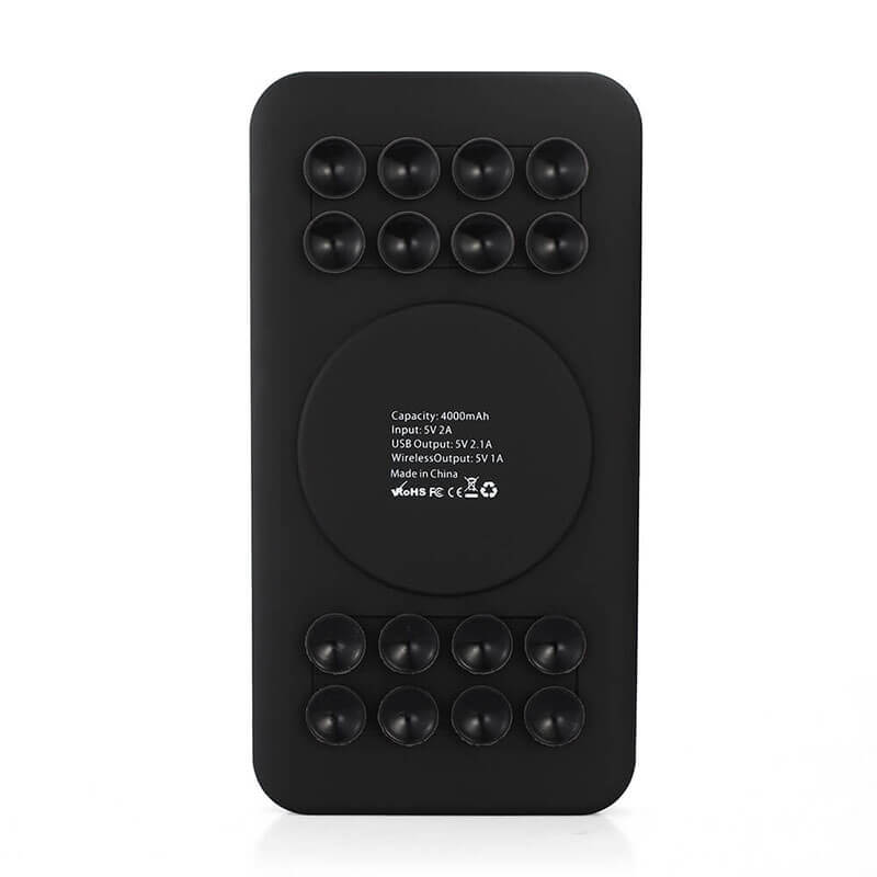 400MAH/500MAH/10000MAH/10000MAH Wireless Fast Charging Power Bank with Suction Cup for all Smart Phone